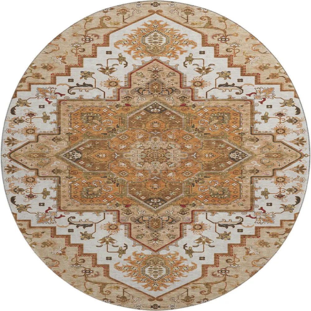 Mayfield AMF1036 Terracotta 8' x 8' Rug