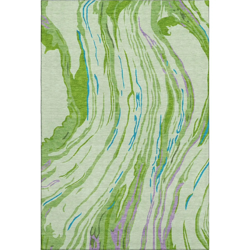 Mayfield AMF1037 Green 8' x 10' Rug