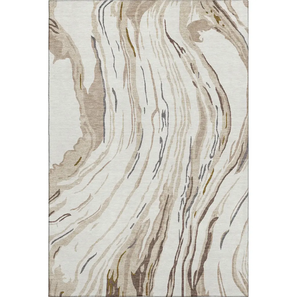Mayfield AMF1037 Ivory 3' x 5' Rug