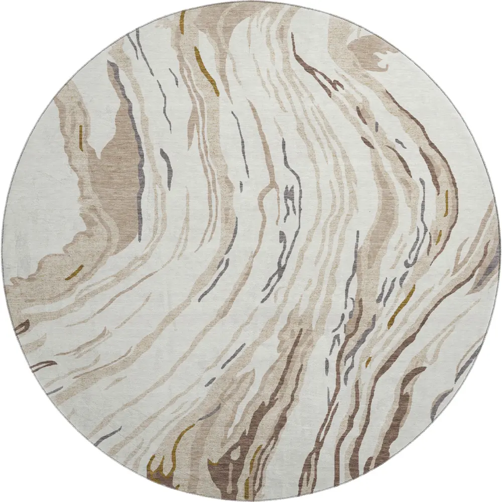 Mayfield AMF1037 Ivory 8' x 8' Rug