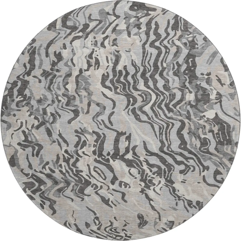 Mayfield AMF1038 Gray 8' x 8' Rug