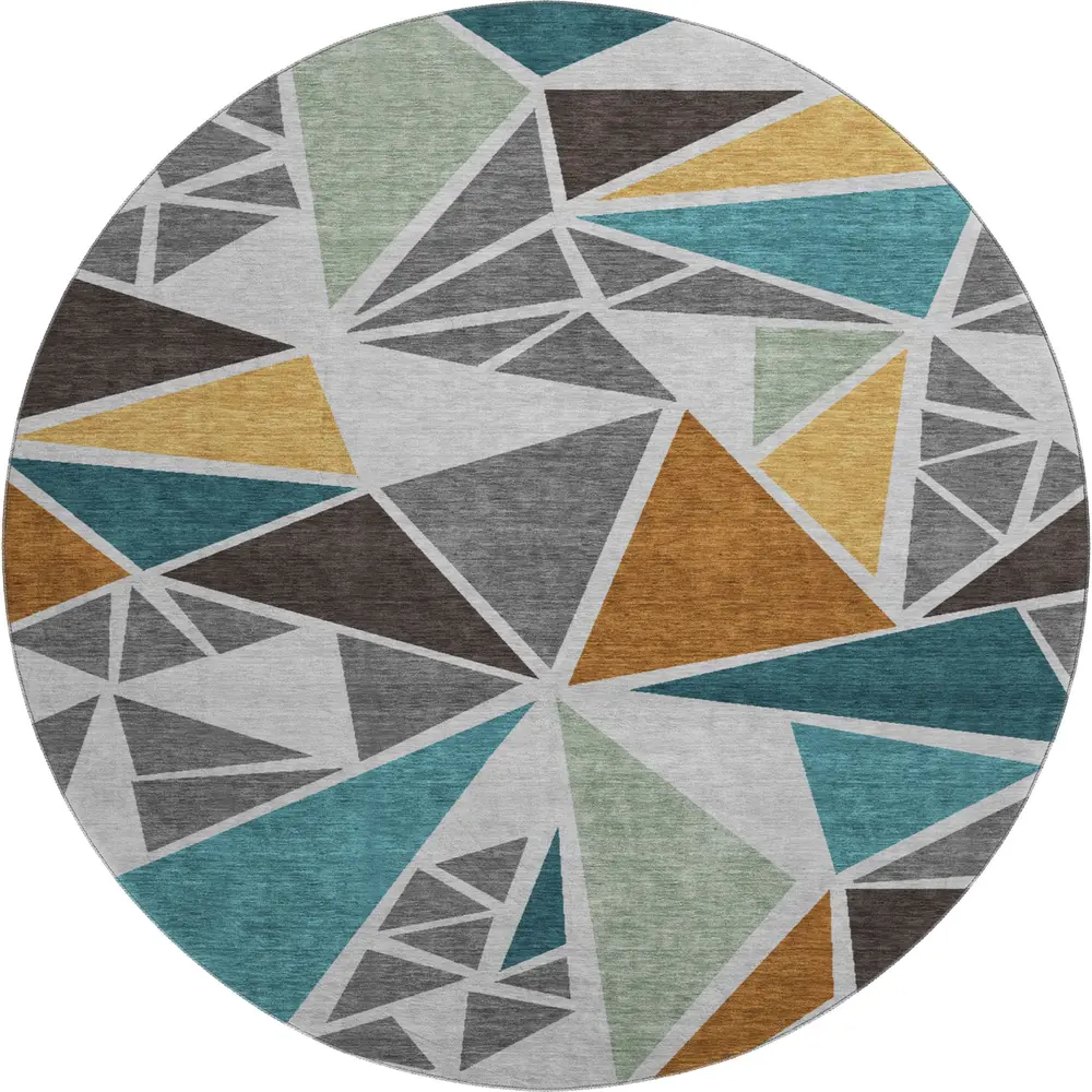 Mayfield AMF1039 Gray 8' x 8' Rug