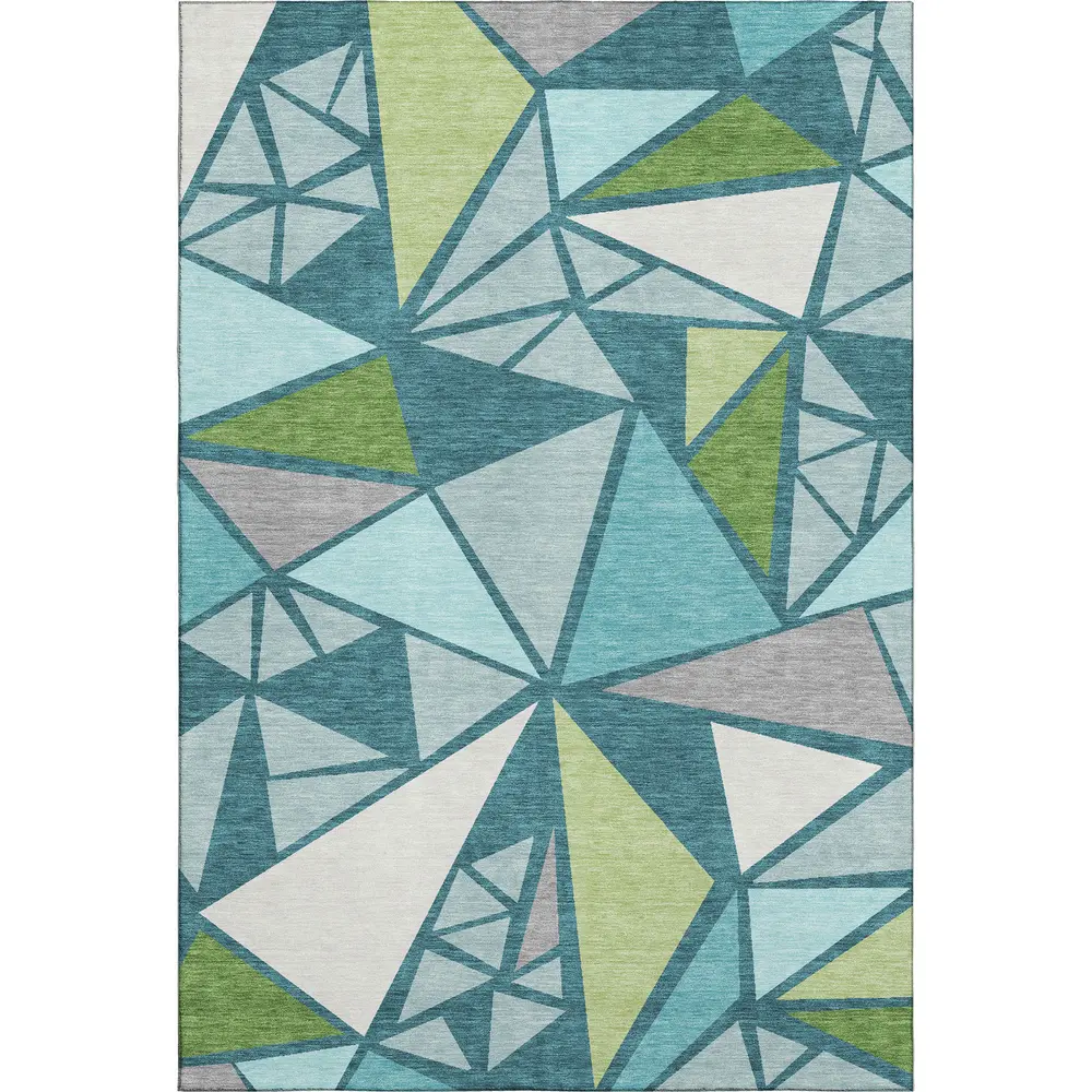 Mayfield AMF1039 Teal 9' x 12' Rug
