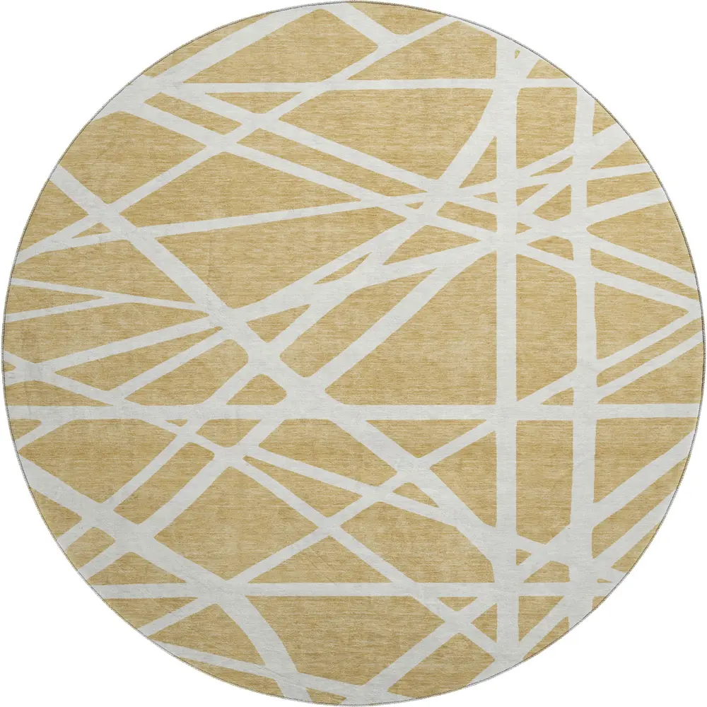 Mayfield AMF1040 Gold 8' x 8' Rug