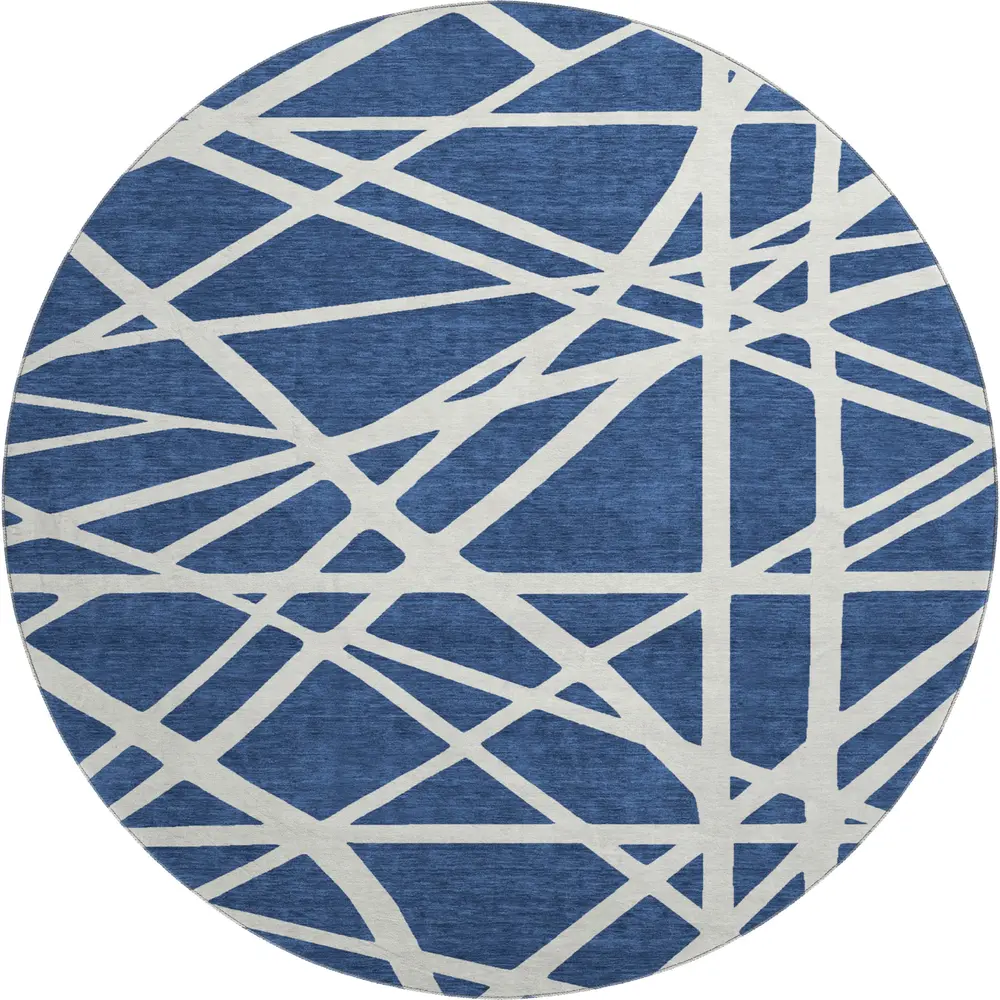 Mayfield AMF1040 Navy 8' x 8' Rug