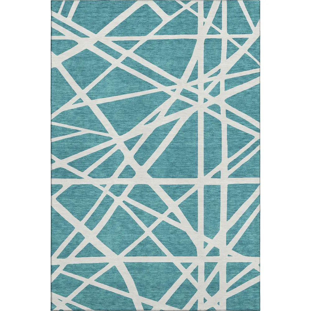 Mayfield AMF1040 Teal 10' x 14' Rug