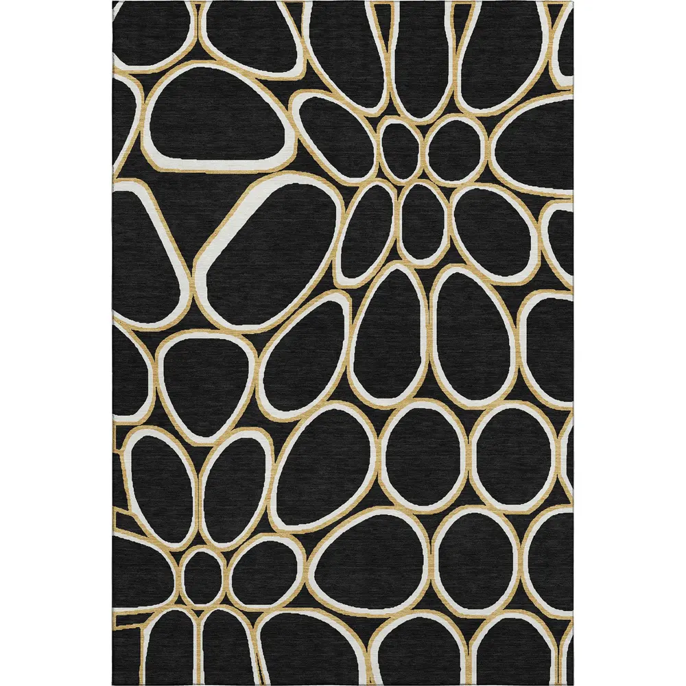 Mayfield AMF1041 Black 10' x 14' Rug