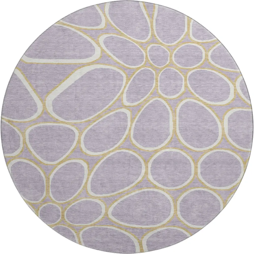 Mayfield AMF1041 Lavender 8' x 8' Rug