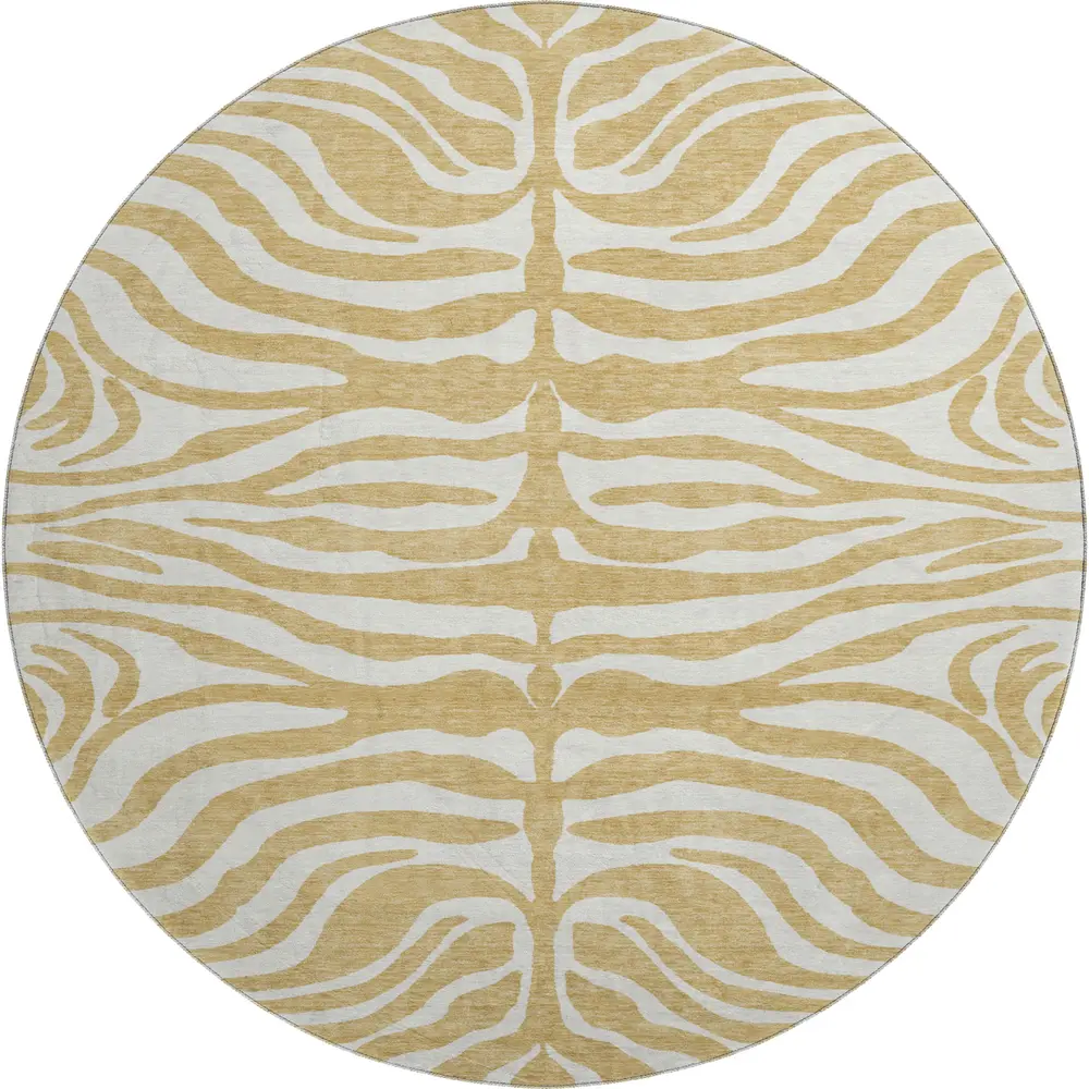 Mayfield AMF1042 Gold 8' x 8' Rug