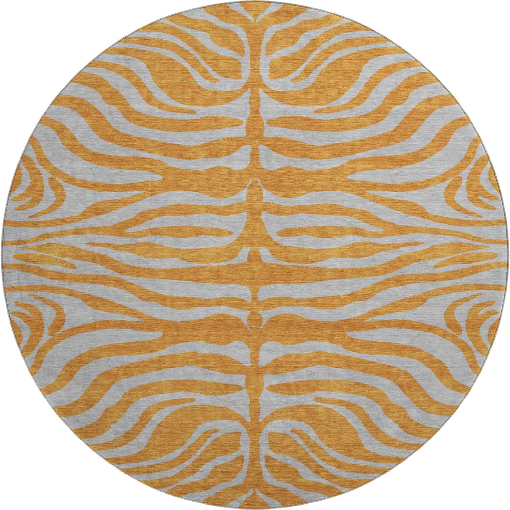 Mayfield AMF1043 Orange 8' x 8' Rug