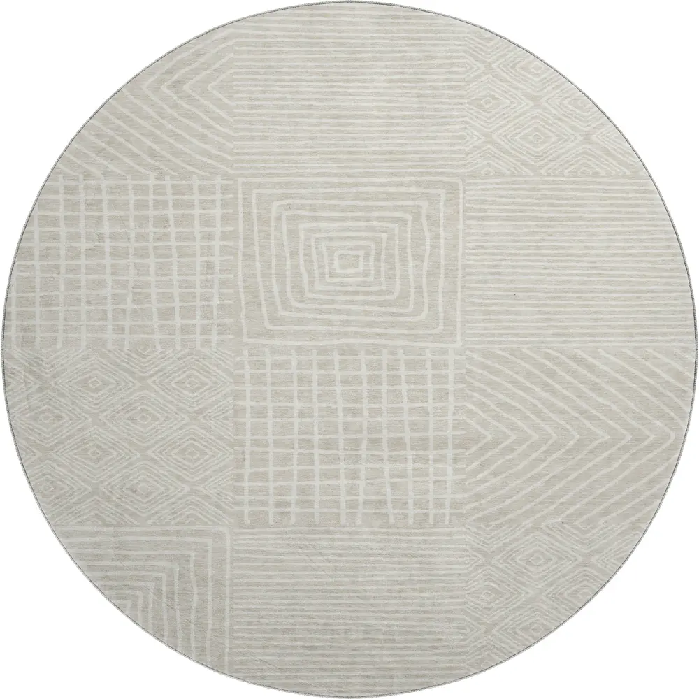 Mayfield AMF1044 Beige 8' x 8' Rug