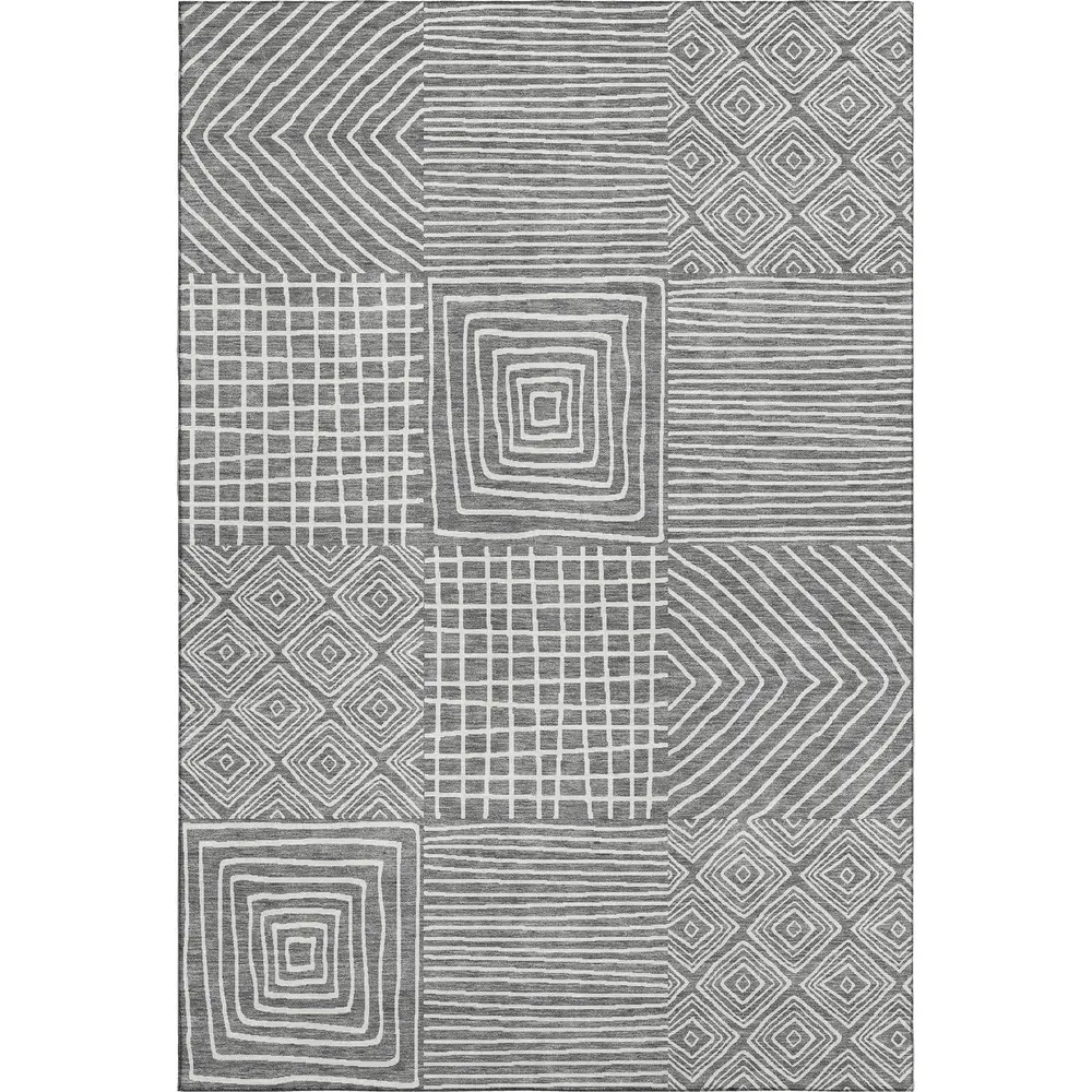 Mayfield AMF1044 Charcoal 3' x 5' Rug