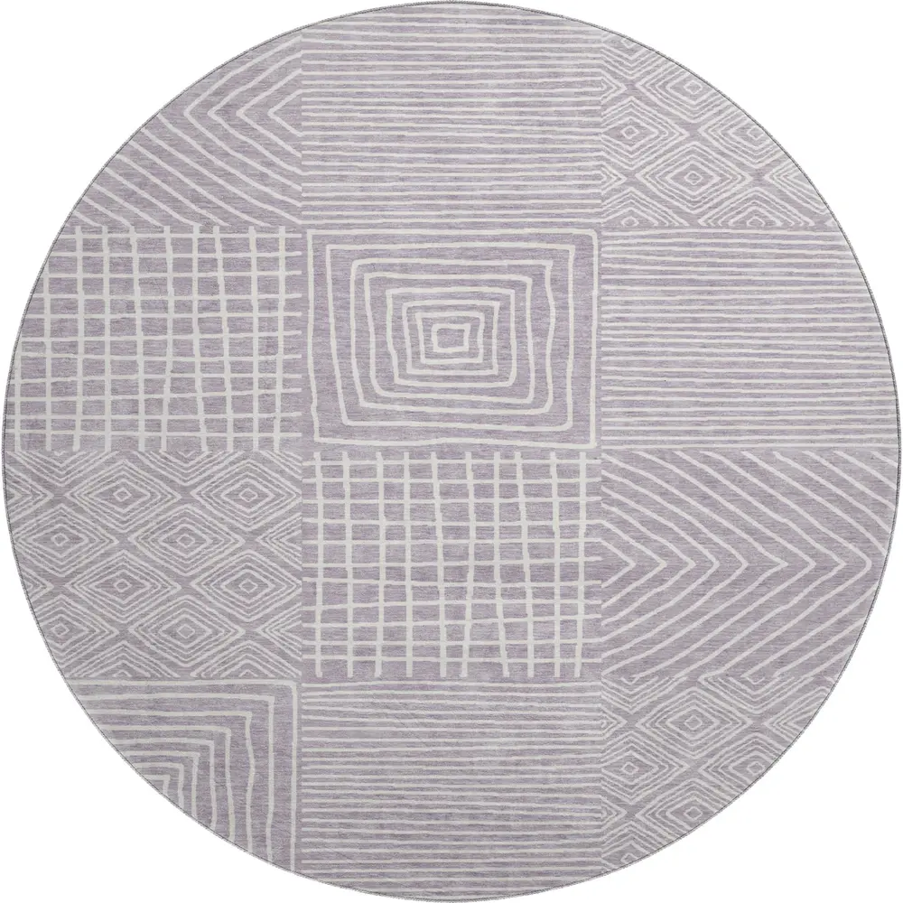 Mayfield AMF1044 Lavender 8' x 8' Rug