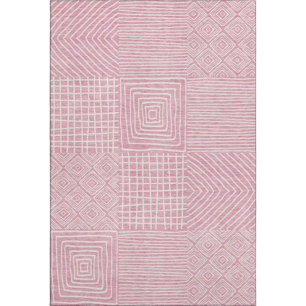 Mayfield AMF1044 Pink 9' x 12' Rug