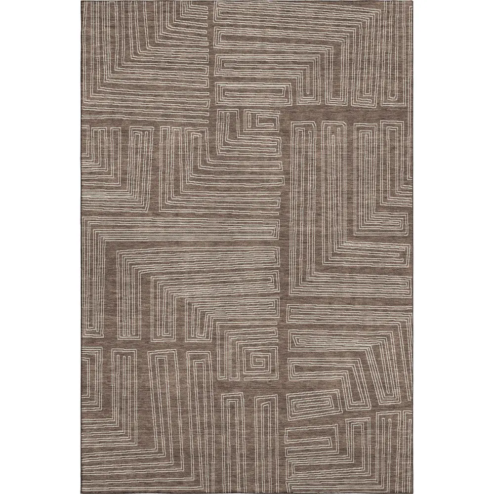 Mayfield AMF1045 Brown 9' x 12' Rug