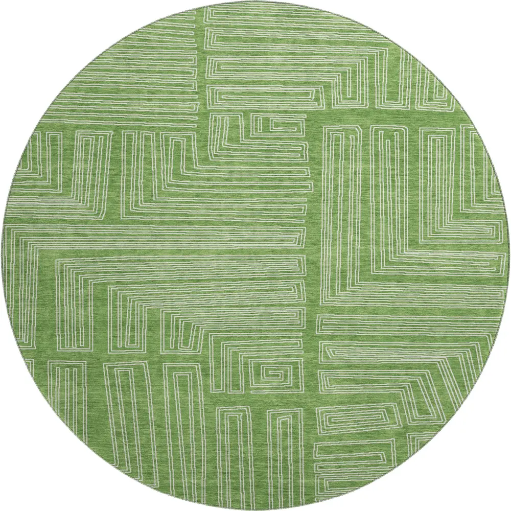 Mayfield AMF1045 Green 8' x 8' Rug
