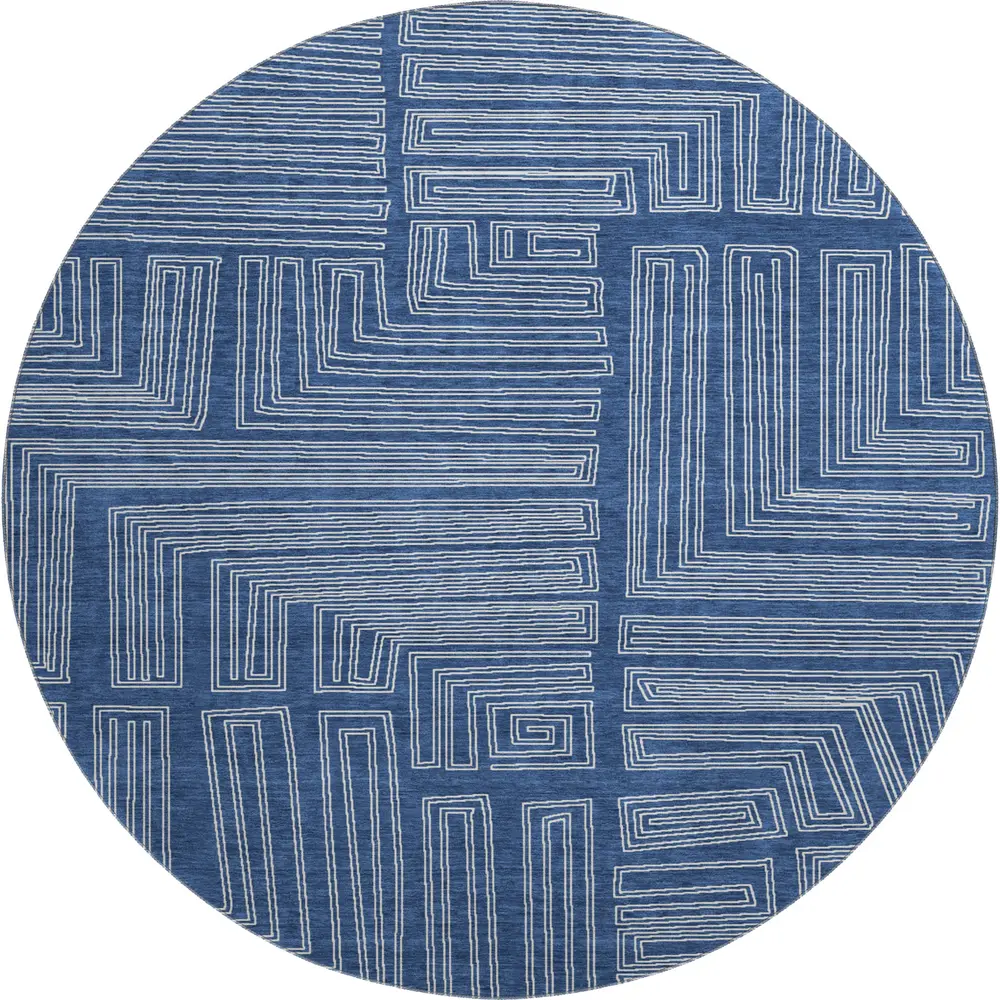 Mayfield AMF1045 Navy 8' x 8' Rug