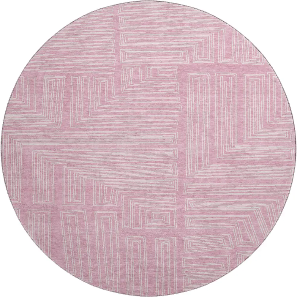 Mayfield AMF1045 Pink 8' x 8' Rug