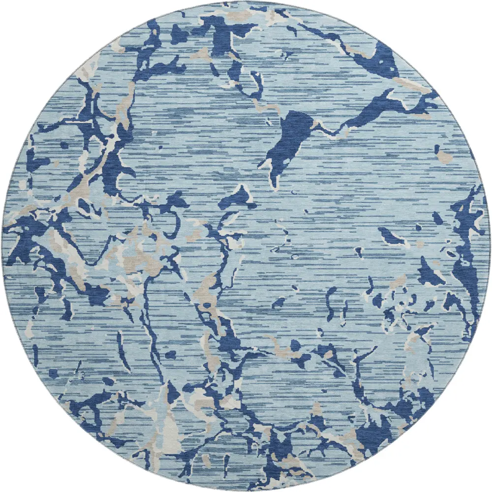 Mayfield AMF1046 Denim 8' x 8' Rug