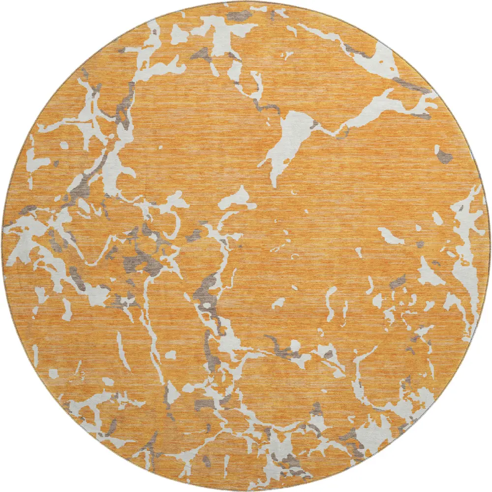 Mayfield AMF1046 Orange 8' x 8' Rug