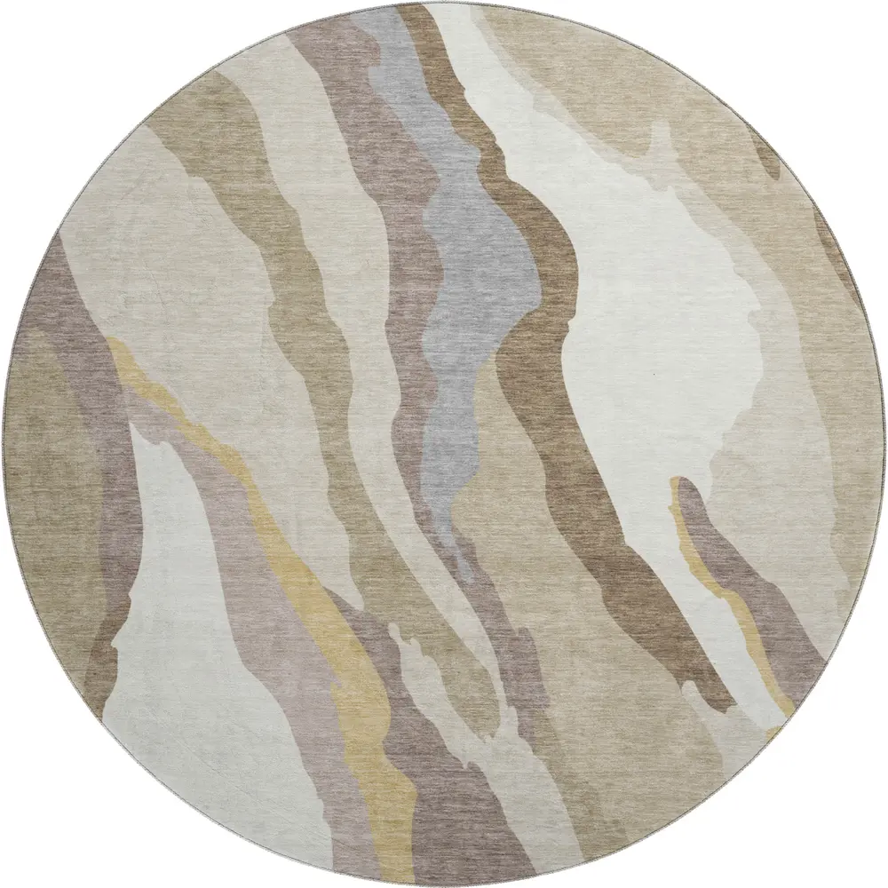 Mayfield AMF1047 Beige 8' x 8' Rug