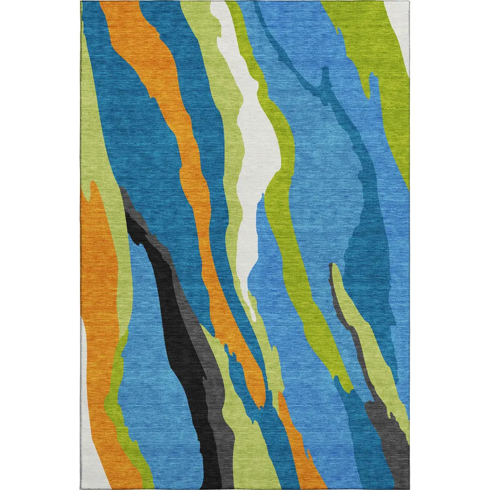 Mayfield AMF1047 Denim 8' x 10' Rug