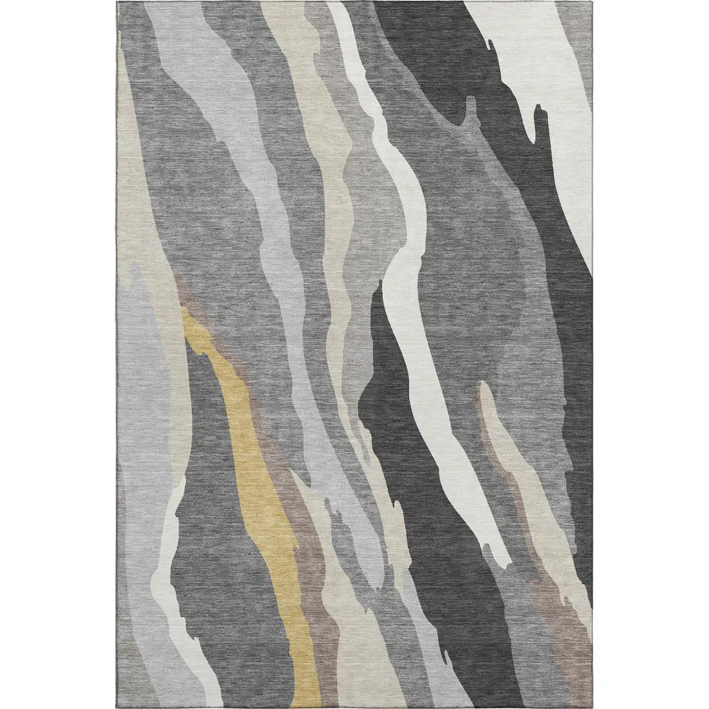 Mayfield AMF1047 Gray 3' x 5' Rug