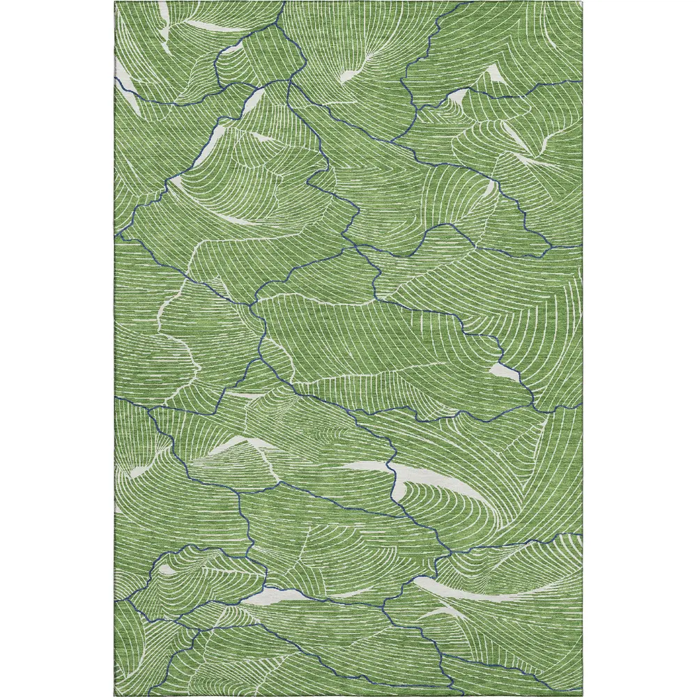 Mayfield AMF1048 Green 3' x 5' Rug