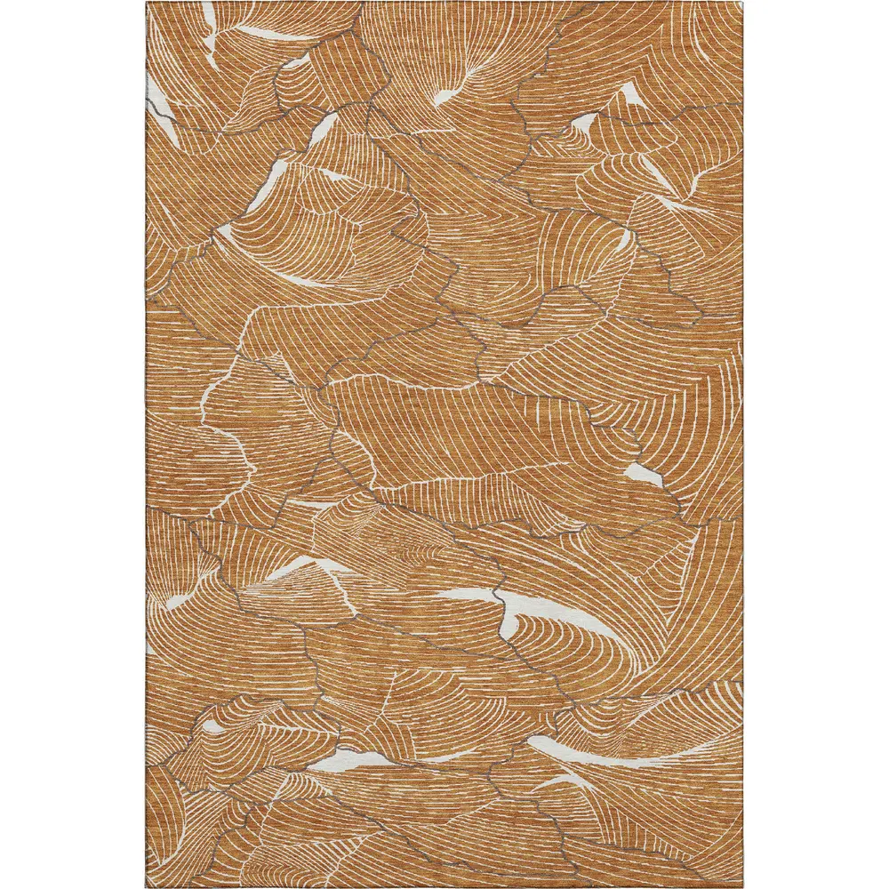 Mayfield AMF1048 Paprika 3' x 5' Rug