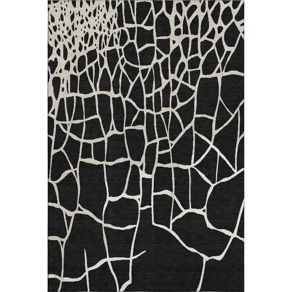 Mayfield AMF1049 Black 9' x 12' Rug