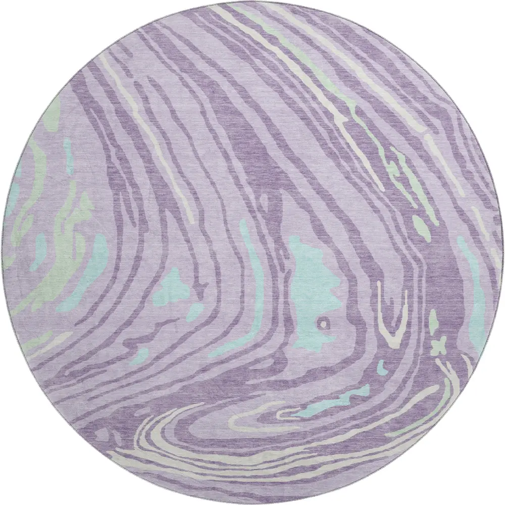 Mayfield AMF1051 Lavender 8' x 8' Rug