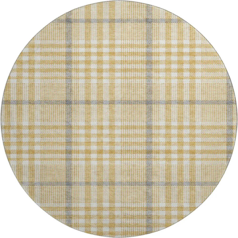 Mayfield AMF1054 Gold 8' x 8' Rug