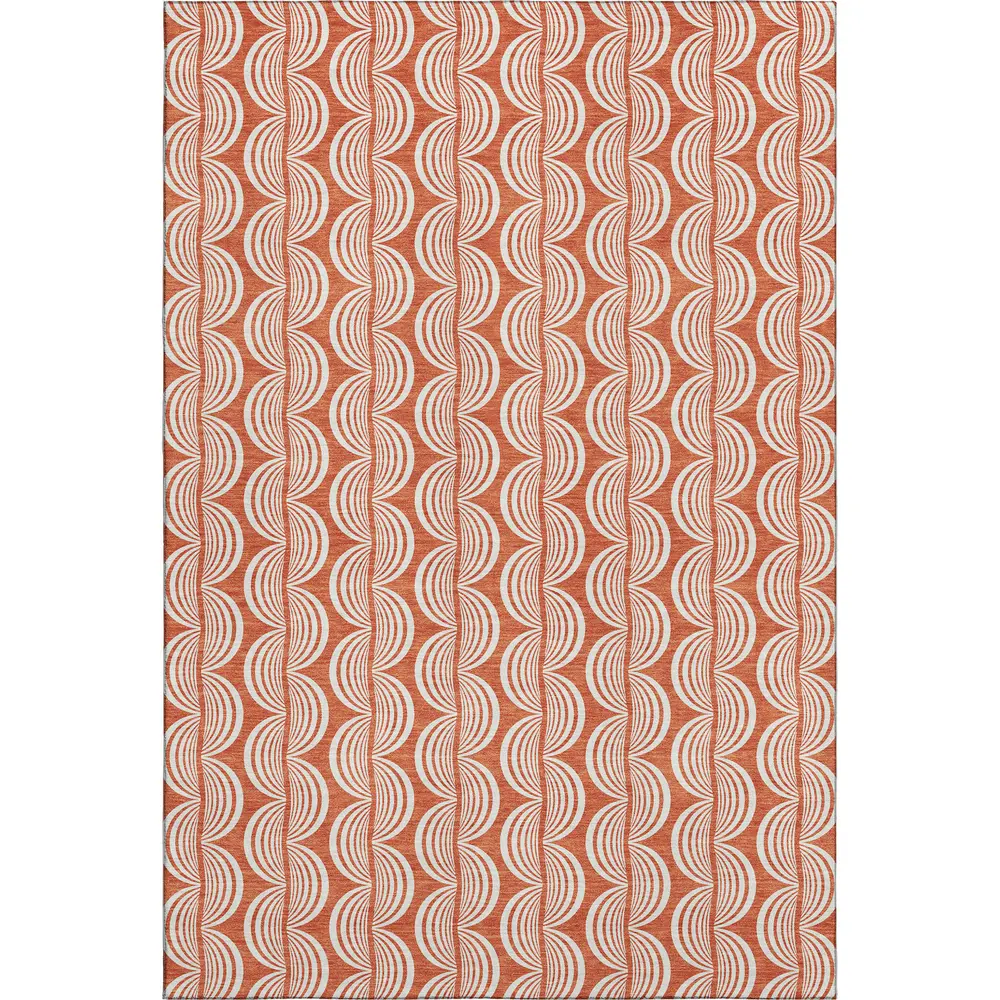 Mayfield AMF1055 Coral 3' x 5' Rug