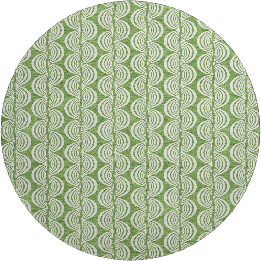 Mayfield AMF1055 Green 8' x 8' Rug