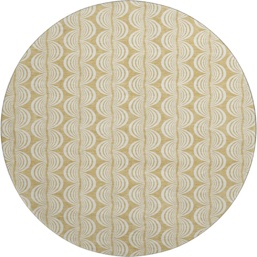 Mayfield AMF1055 Gold 8' x 8' Rug