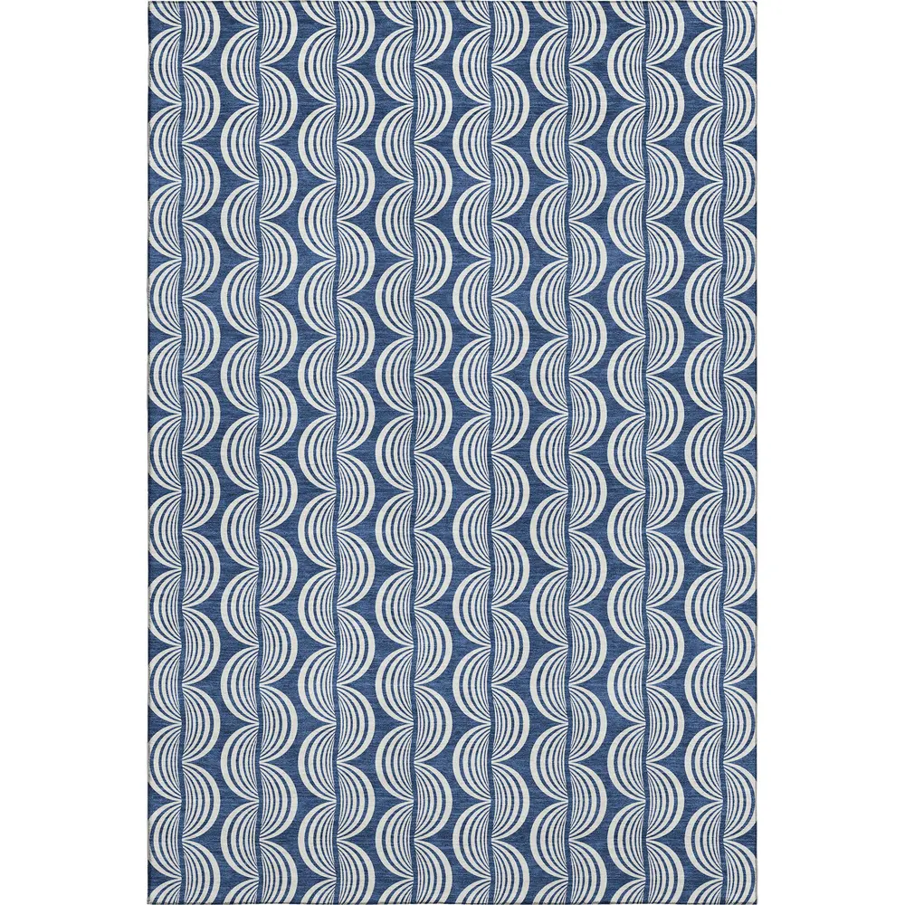 Mayfield AMF1055 Navy 3' x 5' Rug