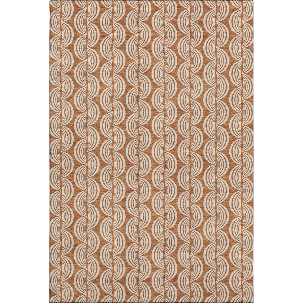 Mayfield AMF1055 Paprika 8' x 10' Rug