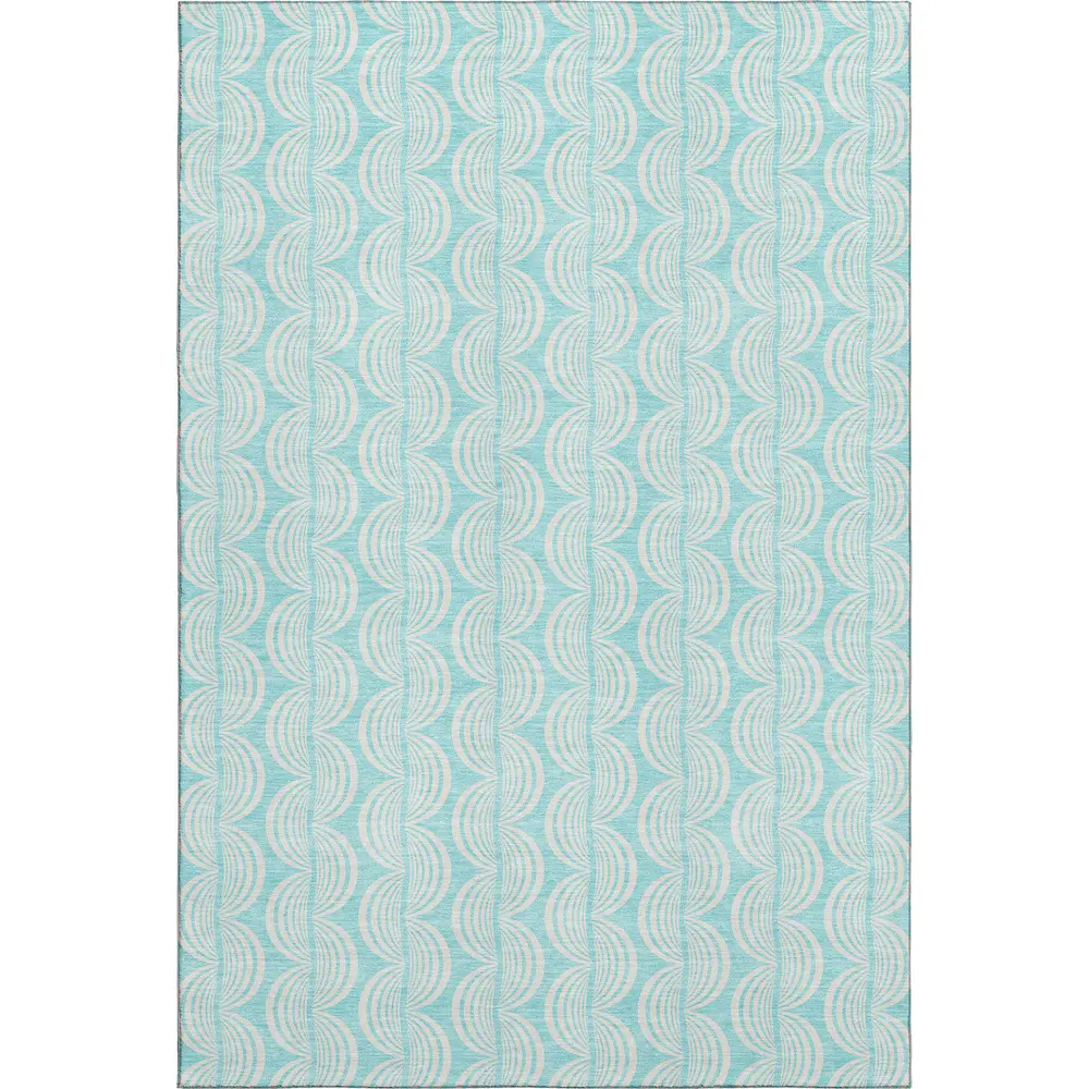 Mayfield AMF1056 Aqua 9' x 12' Rug