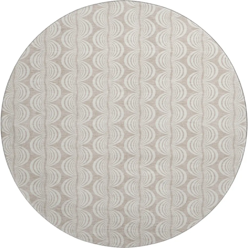 Mayfield AMF1056 Khaki 8' x 8' Rug