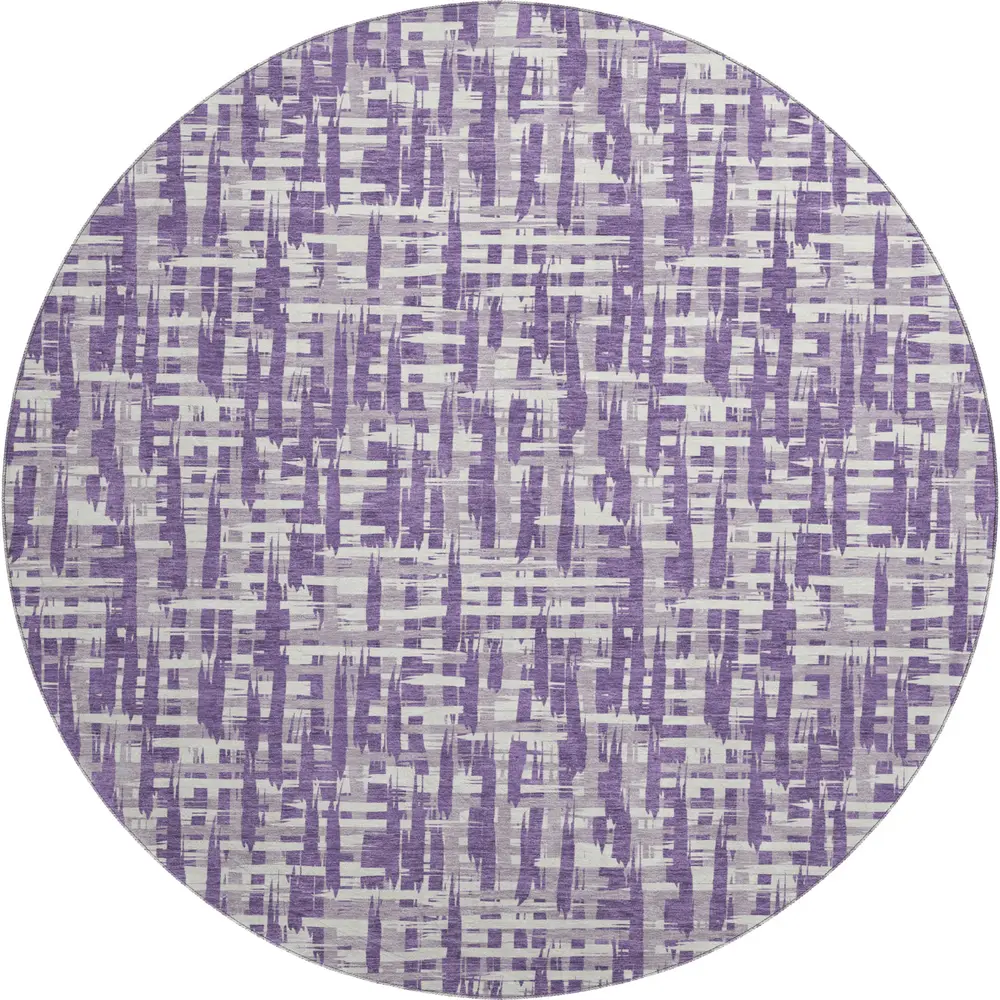 Mayfield AMF1059 Purple 8' x 8' Rug