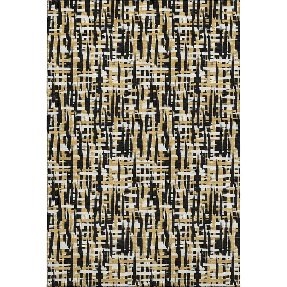 Mayfield AMF1060 Black 3' x 5' Rug
