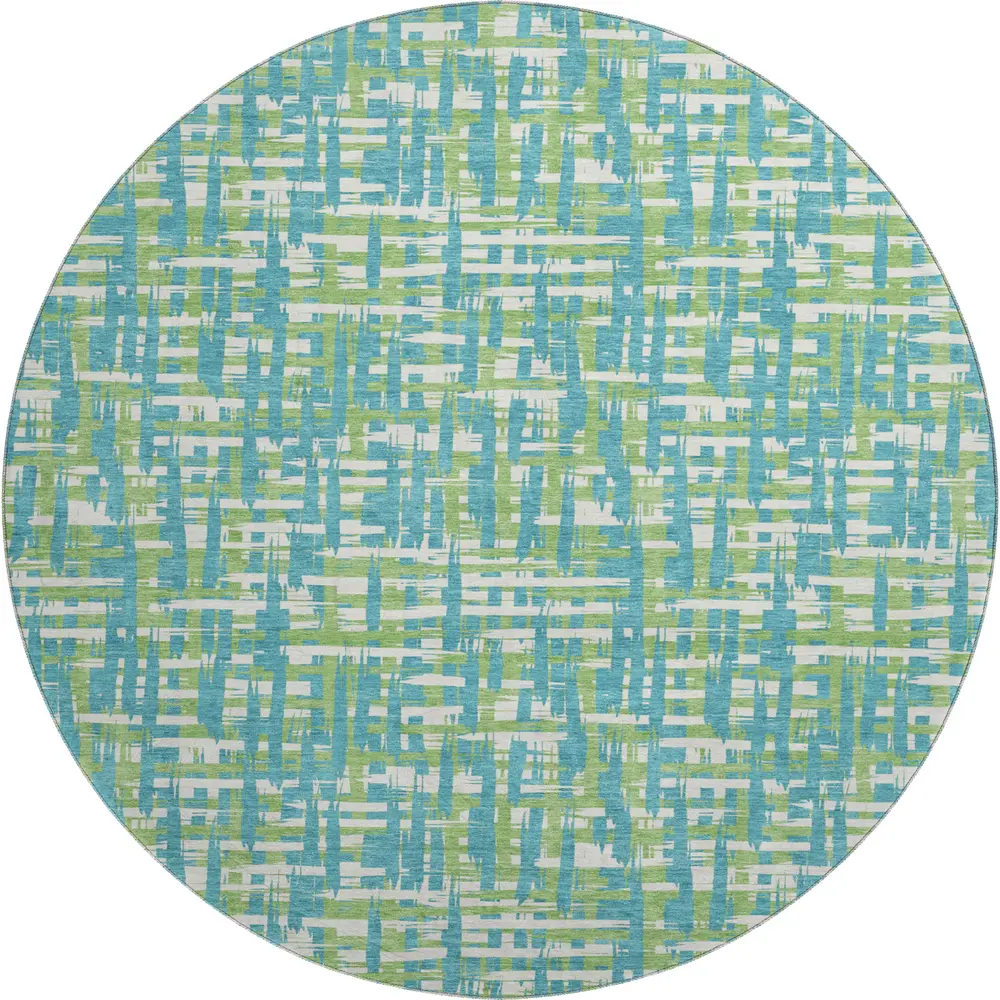 Mayfield AMF1060 Turquoise 8' x 8' Rug