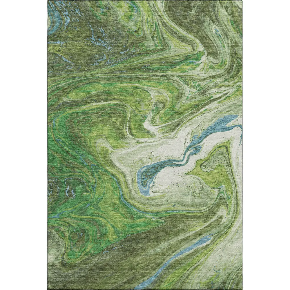Mayfield AMF1061 Green 9' x 12' Rug