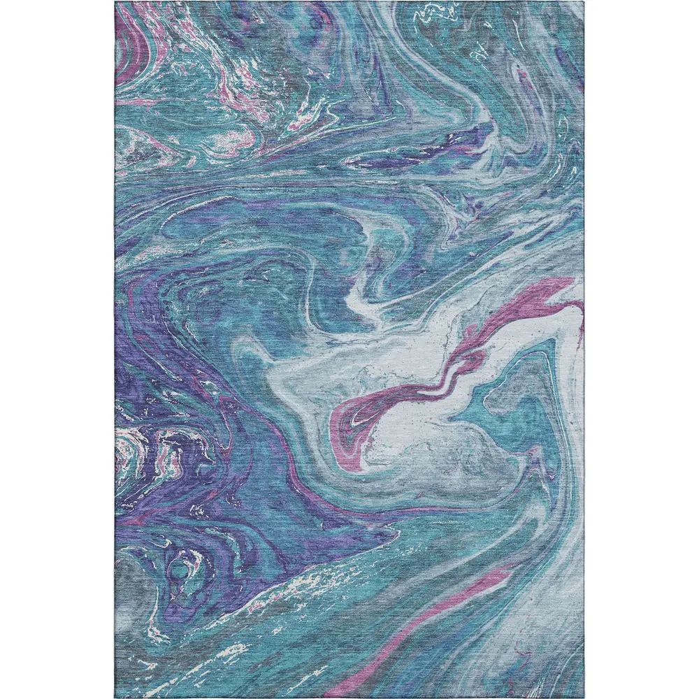 Mayfield AMF1061 Teal 10' x 14' Rug