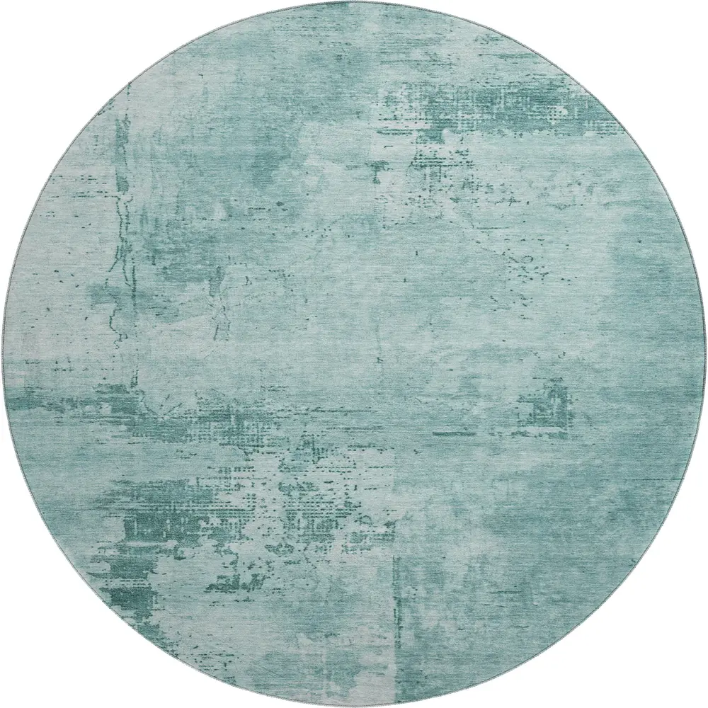 Mayfield AMF1062 Teal 8' x 8' Rug