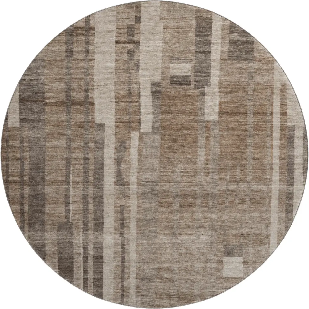 Mayfield AMF1063 Brown 8' x 8' Rug