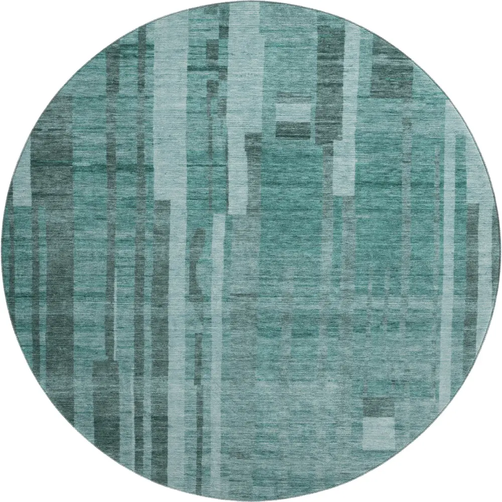 Mayfield AMF1063 Teal 8' x 8' Rug