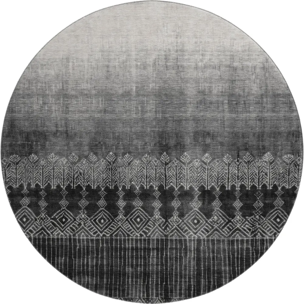 Mayfield AMF1064 Black 8' x 8' Rug