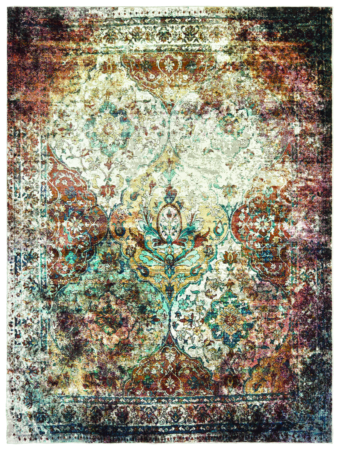 United Weavers Panama Jack Bohemian Martinique Multi Accent Rug 1'10