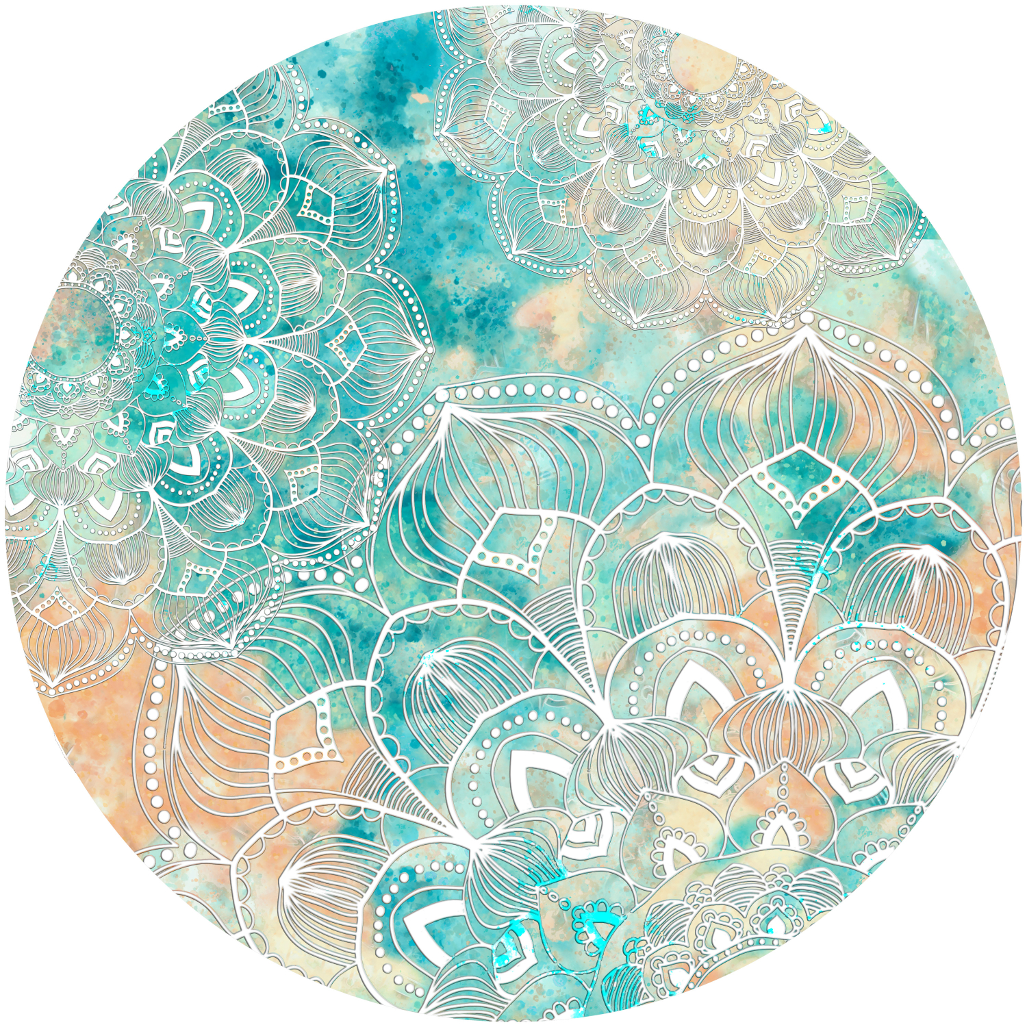 Nourison Imagination 5' x Round Multicolor Kids Indoor Rug